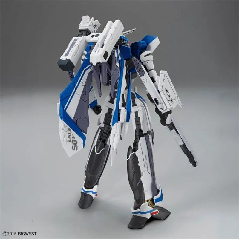 Bandai Genuine HG 1/100 VF-31J SIEGFRIED (HAYATE IMMELMANN USE) Anime Action Figure Collectible Assembly Model Toy Gift Children