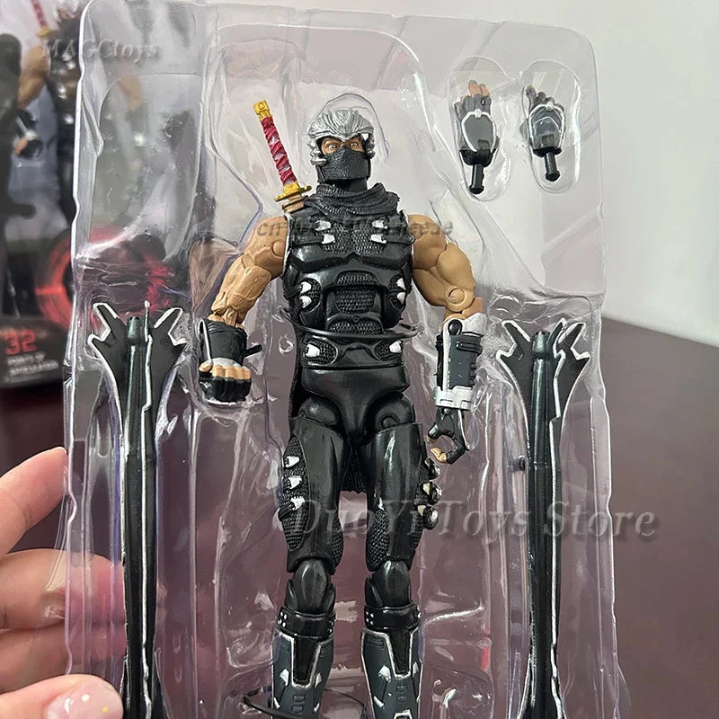 Bandai NECA Ninja Gaiden Falcon Dragon Ryu Hayabusa  7 Inch Action Figure Model Desktop Decoration Collection Movable Joints Toy