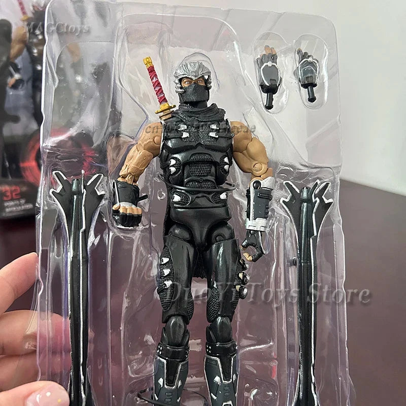 Bandai NECA Ninja Gaiden Falcon Dragon Ryu Hayabusa  7 Inch Action Figure Model Desktop Decoration Collection Movable Joints Toy