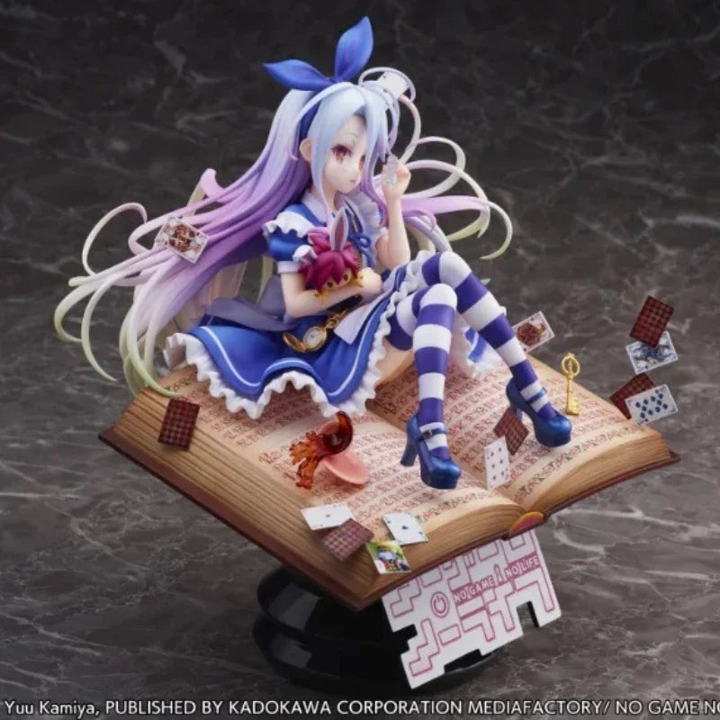 eStream SSF Original:NO GAME NO LIFE Shiro Daydream 24cm PVC Action Figure Anime Figure Model Toys Figure Collection Doll Gift