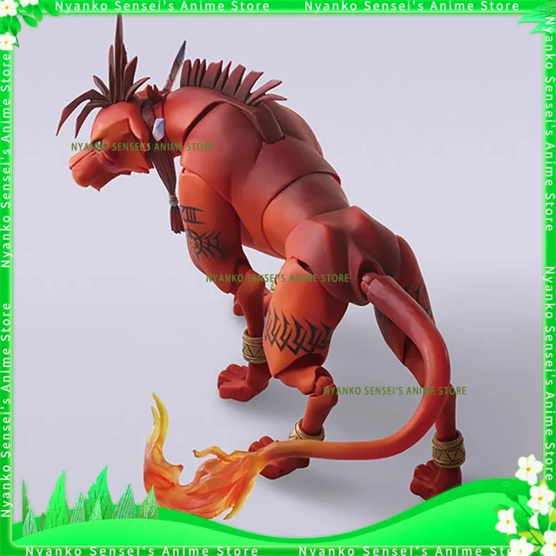 In Stock Square Enix Crimson 13 Tifa Claude Summoned beast Final Fantasy 7 BRING ARTS Mobile Action Figure Anime Model Toy
