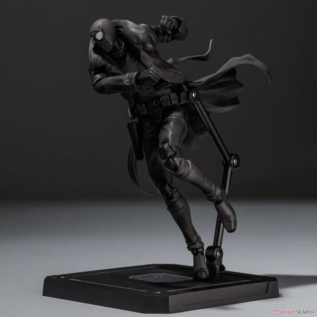 Spider Man Noir Peter Parker Ultimate Spider Man Earth-90214 Darkness Black Marvel legend SHF Toys Action Figure Model Kids Gift