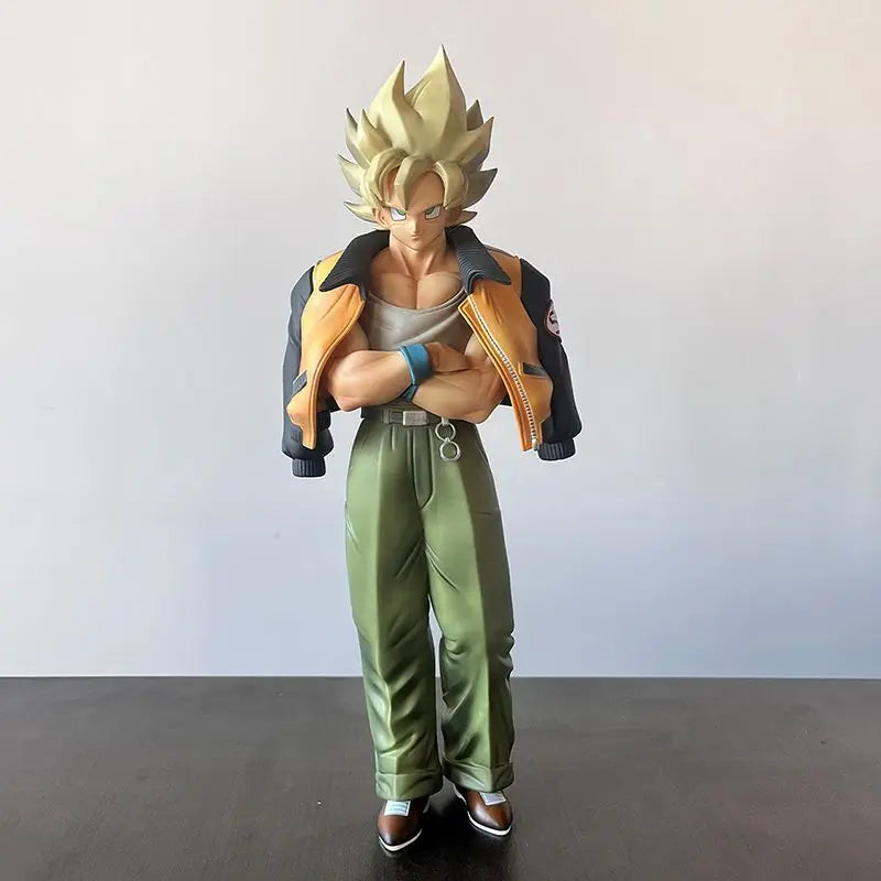 Vf 30cm Dragon Ball Son Goku Anime Figure Super Saiyan Goku Leisure Pvc Action Figurine Statue Collection Model Toy Xmas Gifts