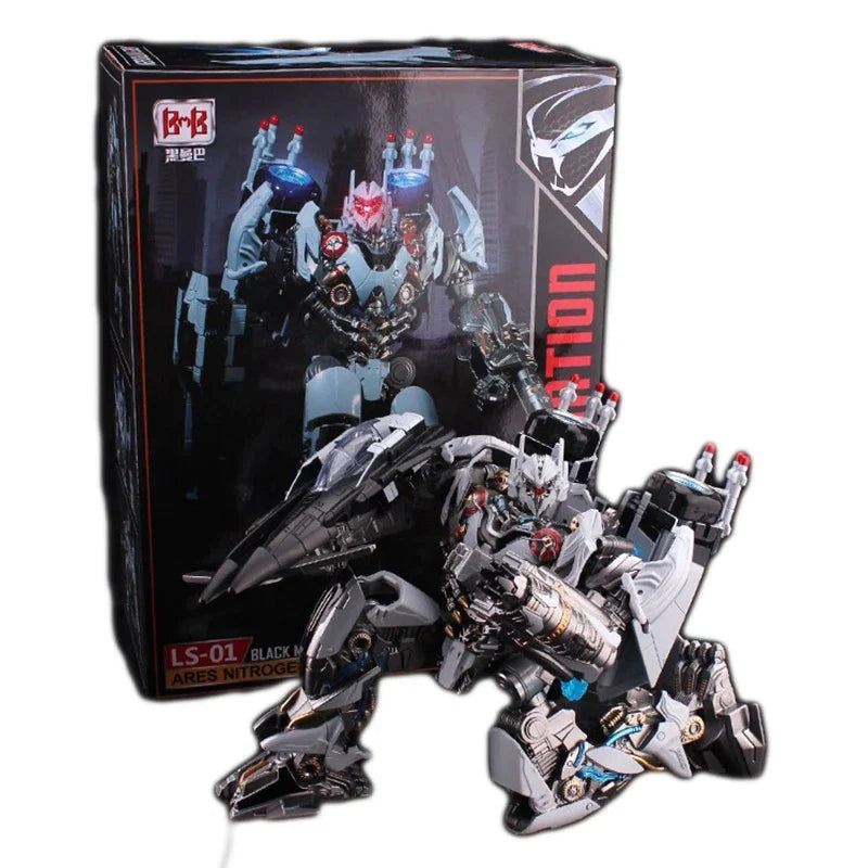 BMB LS01 LS-01 Masterpiece Transformation Toy Nitro Zeus Fighter Action Movie Figures Model Studio SS43 KO Deformation Car Robot