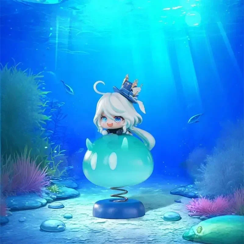 11.5cm Genshin Impact Furina Focalors Anime Figure God of Water Anime Action Model Peripheral Collection Decoration Dolls Toy