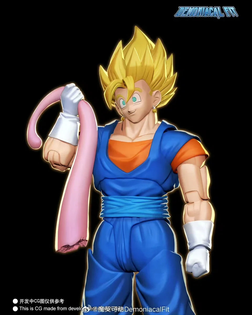 New-hot Demoniacal Fit Vegetto Dragon Ball Z Anime Figure SHF Super Saiyan SSJ Vegetto Action Figure Model Statue Toys Gifts