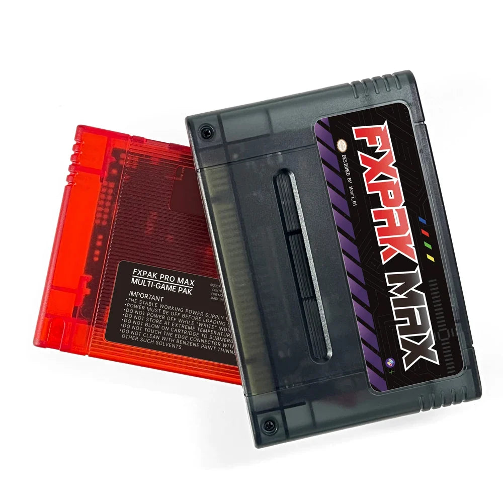 Latest FXPAK PRO MAX Firm1.11.0 For SNES NSTC/PAL Retro Console SFC Card Up To 200G RCT With Cyclone IV Hardware Game Everdrive