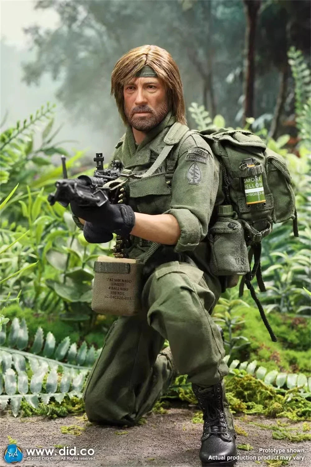 Neu eingetroffen: 1/6 US-Soldat „Tough Man“ DID V80184 – Kompletter Satz beweglicher Actionfigur – Geschenk für Fans zum Sammeln