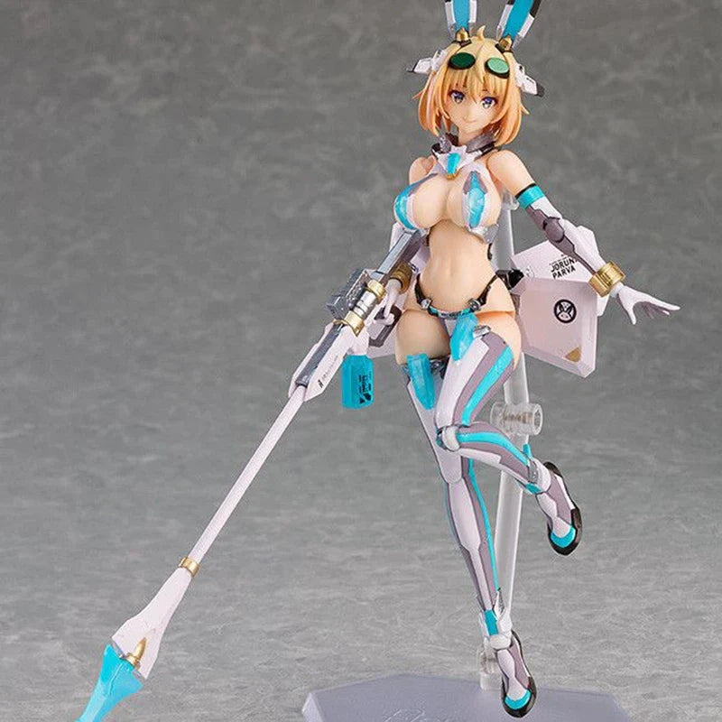 Max Factory Figma 530 BUNNY SUIT PLANNING Sophia F Shirring Action Figure 17cm PVC Anime Model Toys Collection Dolls Gifts
