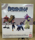 Auf Lager Bandai Original Shokugan Pokémon Hisui Rei Samurott Silvarro Anime-Charakter für Kinder Geschenk-Sammlung Action-Spielzeug Modell