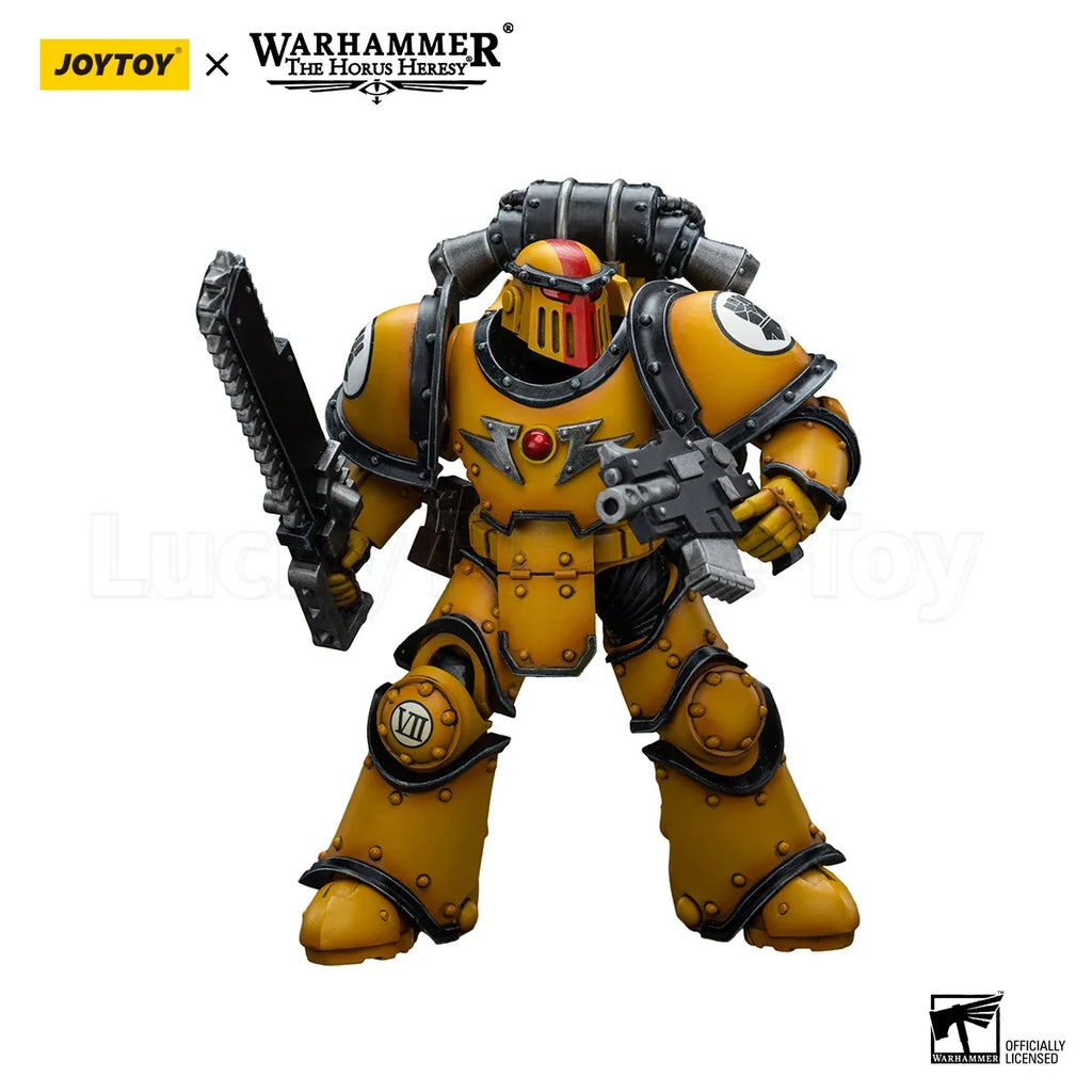 【Original】JOYTOY 1/18 Action Figure Warhammer 40K Imperial Fists Legion Chaplain Consul  Mklll Despoiler Legionaries Model Toy