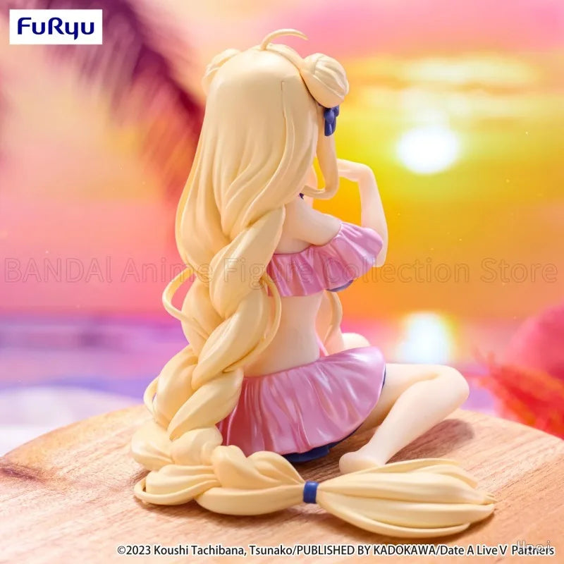 May 2026 Pre-sale Original FuRyu Noodle Stopper Figure Date A Live V Hoshimiya Mukuro Pink Swimsuit Version Model Toys