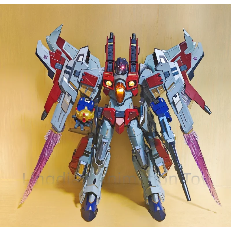 【In Stock】100% Original FlameToys Iron Machinery Transformation Toy IDW Red Spider Model Collection Gift