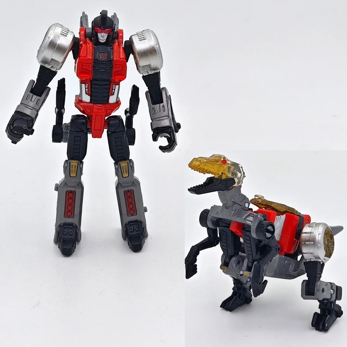 BPF 05 Grimlock Transformation Dinoking Volcanicus Tyrannosaurus Rex Tyrone Cable Dinobots 5IN1 Action Figure Robot  Toys