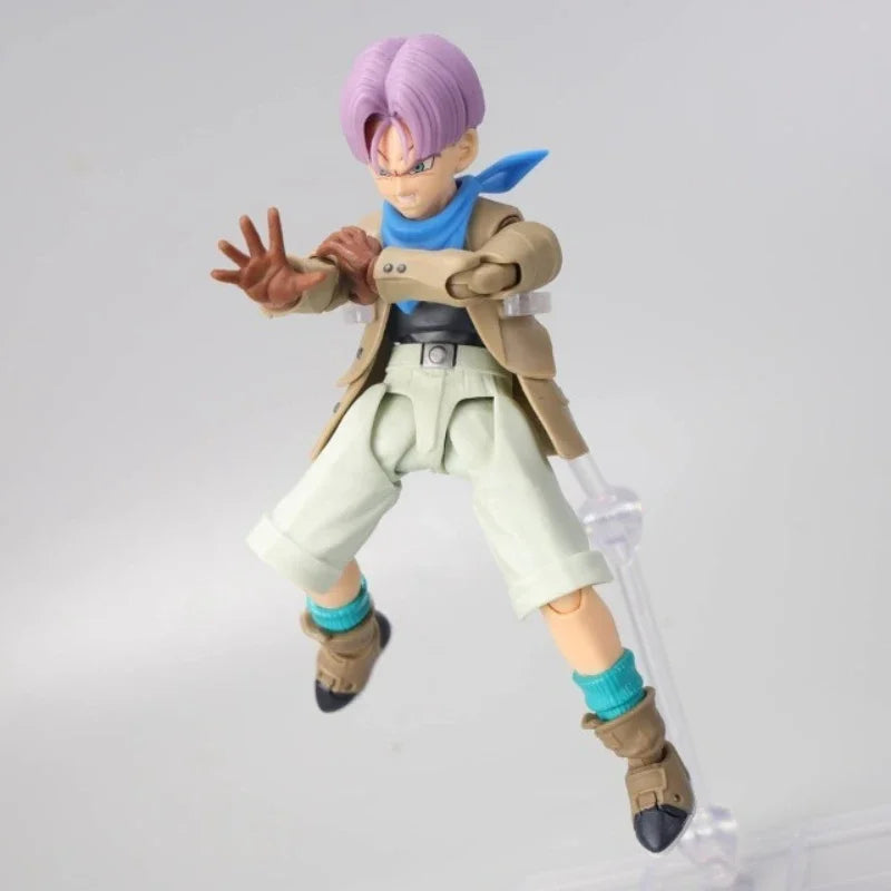 Bandai Dragon Ball PB SHF Trunks Duragus Saiyan Soul Limit GT Doll Figure Collection Gift