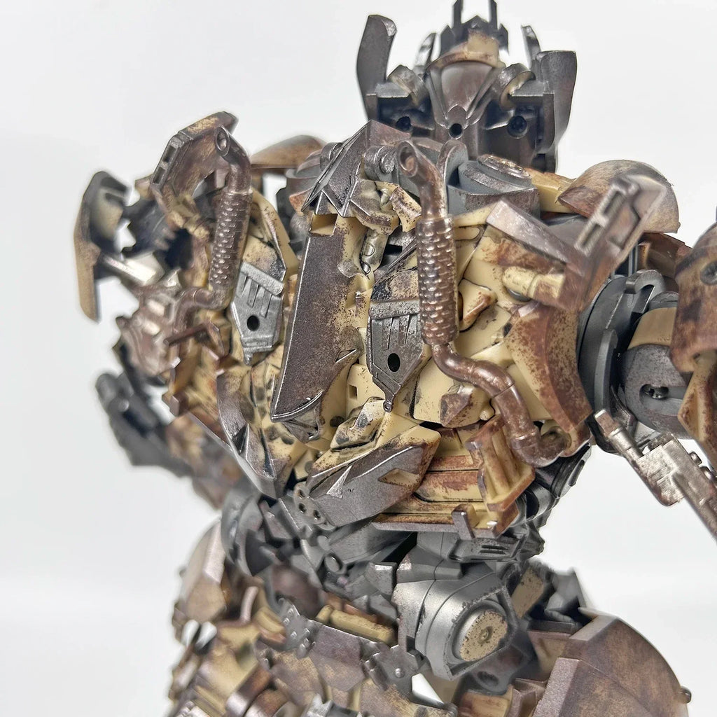 UT Transformion R-05 R05 33cm MG Tank Damaged Battle Damous Uniquetoys R 05 Robot Action Figure Collect Gifts