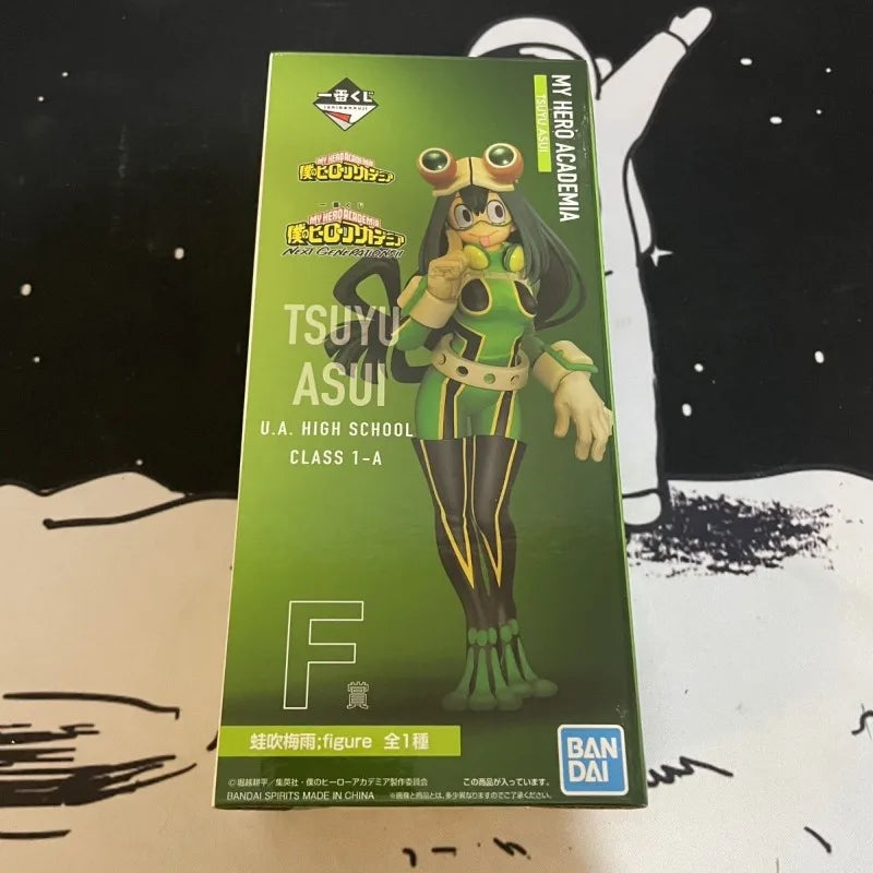 My Hero Academia Bandai Banpresto Ichiban Kuji Next1 F Reward  Asui Tsuyu Peripheral Ornaments Anime Figure Model Trendy Play