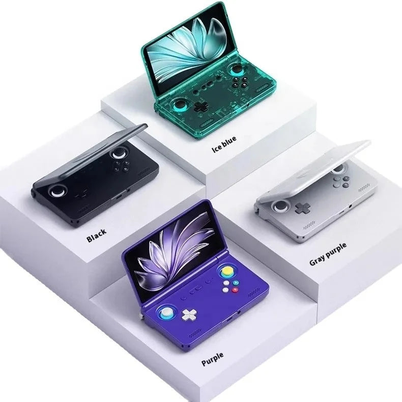 New Retroid Pocket Flip2 SD865 Version 5.5 OLED Touch Screen Android Handy Gaming Player Retro Classic Flip Design Video Games