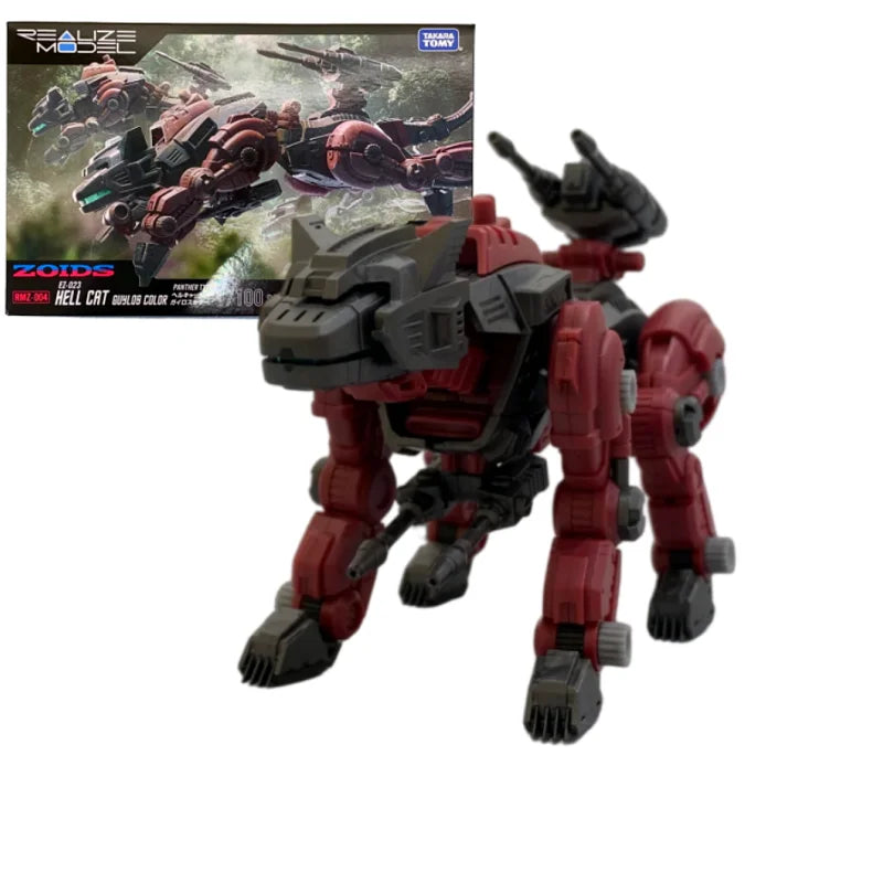 Hot Tspark Zoids Rmz-04 Hellcat Gelos Assembly Action Figure Collection Figurine Model Ornament  Toys