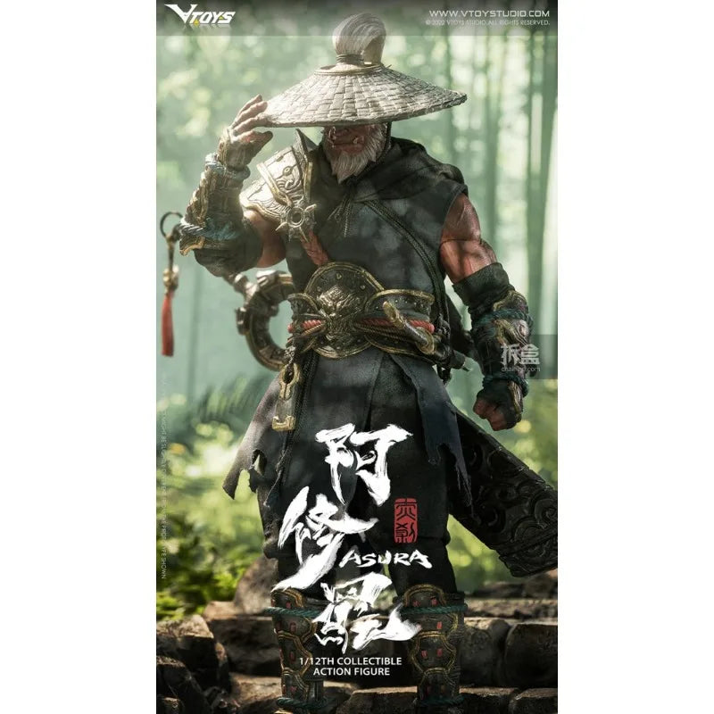 VTOYS Original Asura Green Red Brake 1/12 Limited Edition Movable Cloth Clothing Collectible Doll Model Toy in Stock Ornament