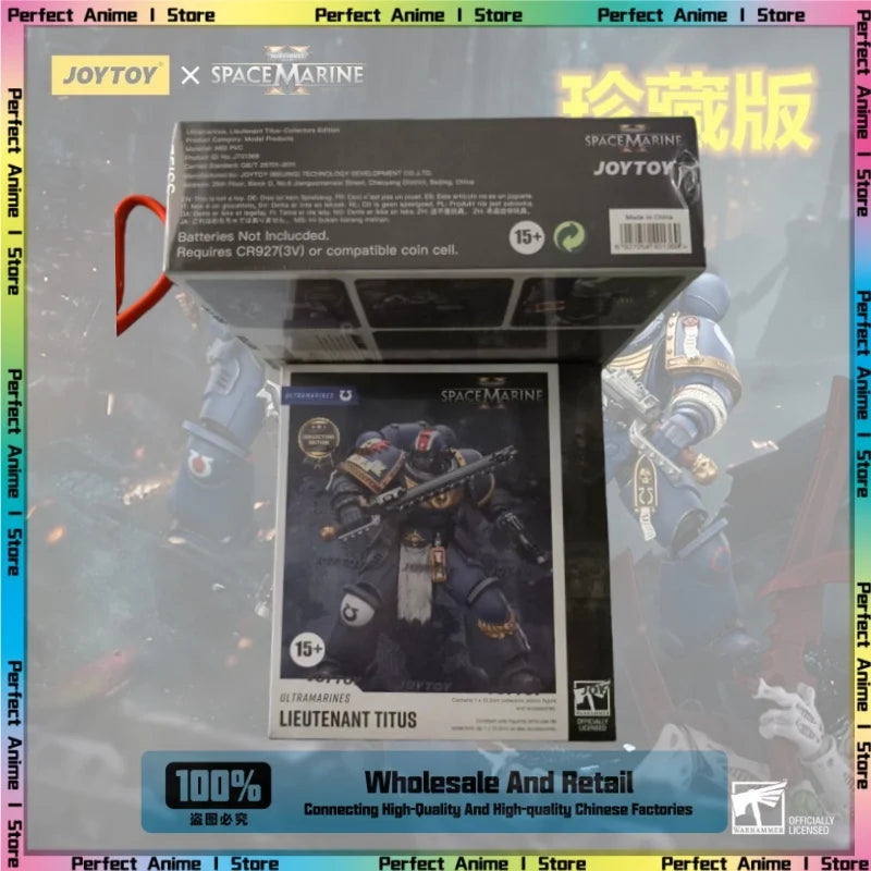 JOYTOY Dark Source, Warhammer 40K Star Warrior 2.0 Titus Adjutant, Collector's Edition, Arbiter Model