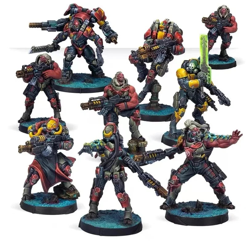 40MM+25MM Base Resin Model Kit War Game Character Aggresion Forces Action Pack Unassembled Unpainted Free Shipping