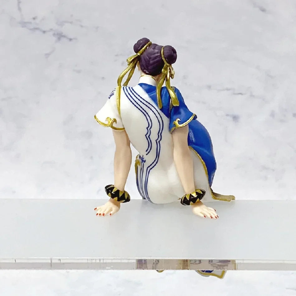 14cm Street Fighter 6 Chun Li Anime Figure Toys PVC Model Collection Doll Action Figurine For Decoration Gift
