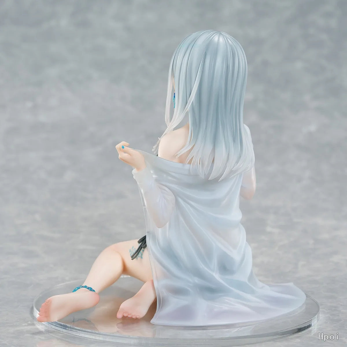 '+In Stock Original UnionCreative Okigae Silver Hair - Sky Blue Morning - Limited Costume Ver 15cm Anime Figures Toys Ornaments