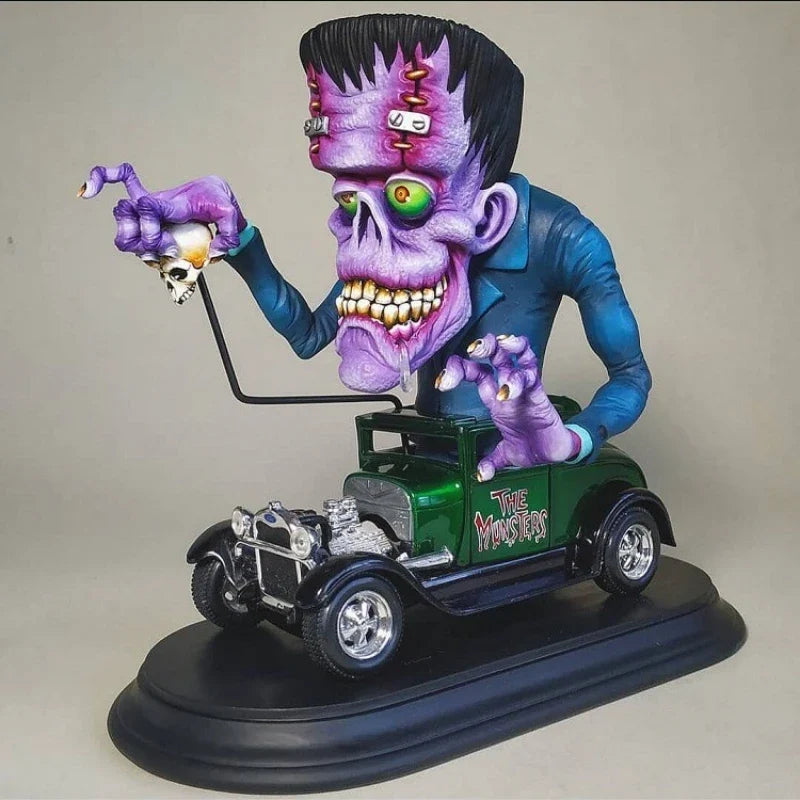Ugly Rat Funk Anime Characters Resin Car Decorations Fashion Decorations Cool Monster Statues Send Friends Relatives Toy