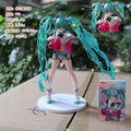 24cm Anime Hatsune Miku Action Figures Beautiful Girl Trendy Singer Figures Model Toys Kawaii Doll Children's Christmas Present