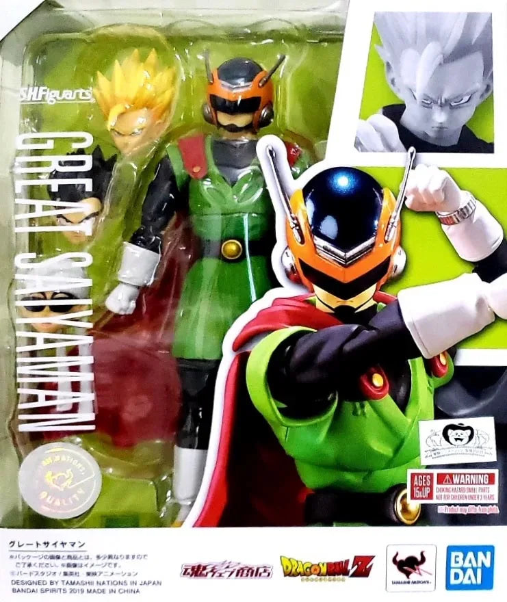 In Stock Bandai Soul Limited SHF Masked Saiya Superman Super Saiyan Sun Wufan Spot