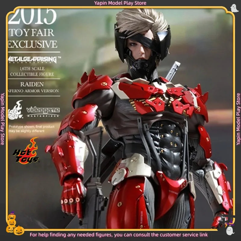 Auf Lager HOTTOYS HT 1/6 VGM19 Metal Gear Rising Red Thunder Venue Limited Edition Actionfigur Modell Geschenk-Sammlung