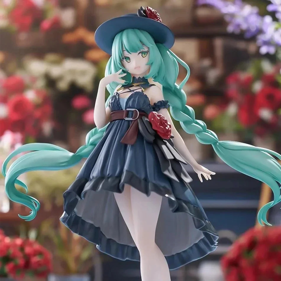 Hot Hatsune Miku Anime Figures 20cm Trio Try iT Action Figure  Kawaii Anime Figurines Model Toy Gift Collectible Model Pvc