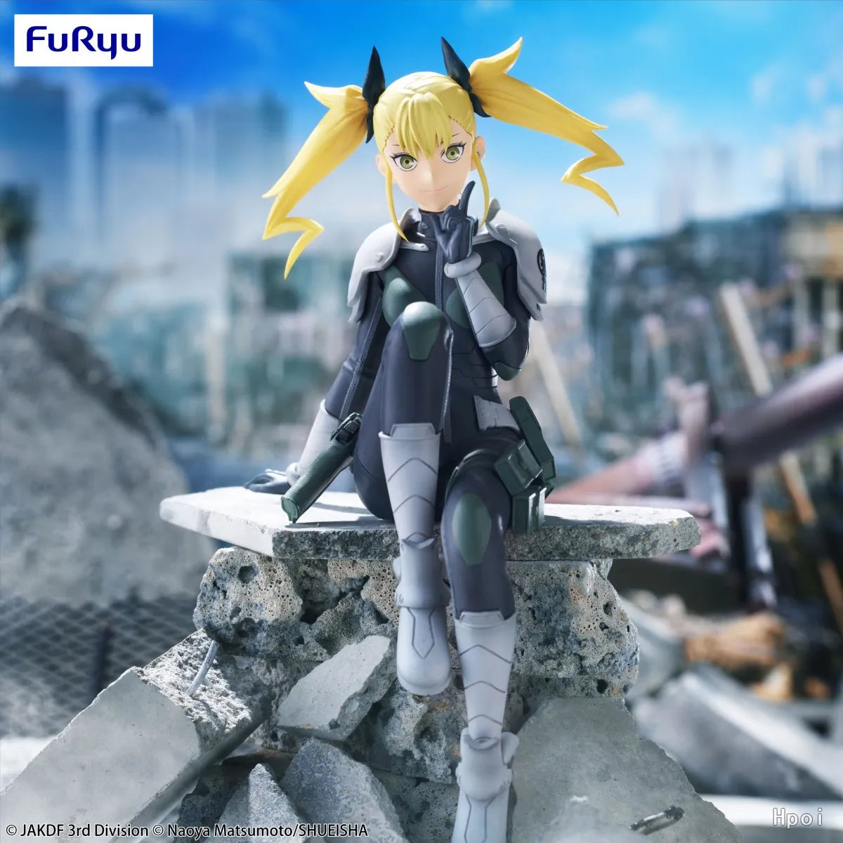 11CM Kikoru Shinomiya Figure Kaiju No. 8 Anime Noodle Stopper Cute Table Decoration Model Toy Gift Collection Ornaments PVC