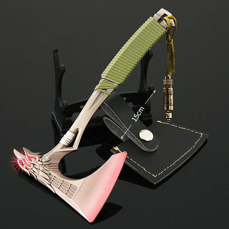 15cm/5.9in Apex Legends Heirloom Raven's Bite Axe Knife Toy Sword Cosplay Metal Knive Model Game Peripheral Kids Toy Gifts Boys