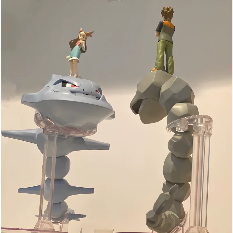 In Stock BANDAI Original Pokemon SCALE WORLD Johto Region Jasmine Steelix Anime Figure Toys Gift Collectible Model