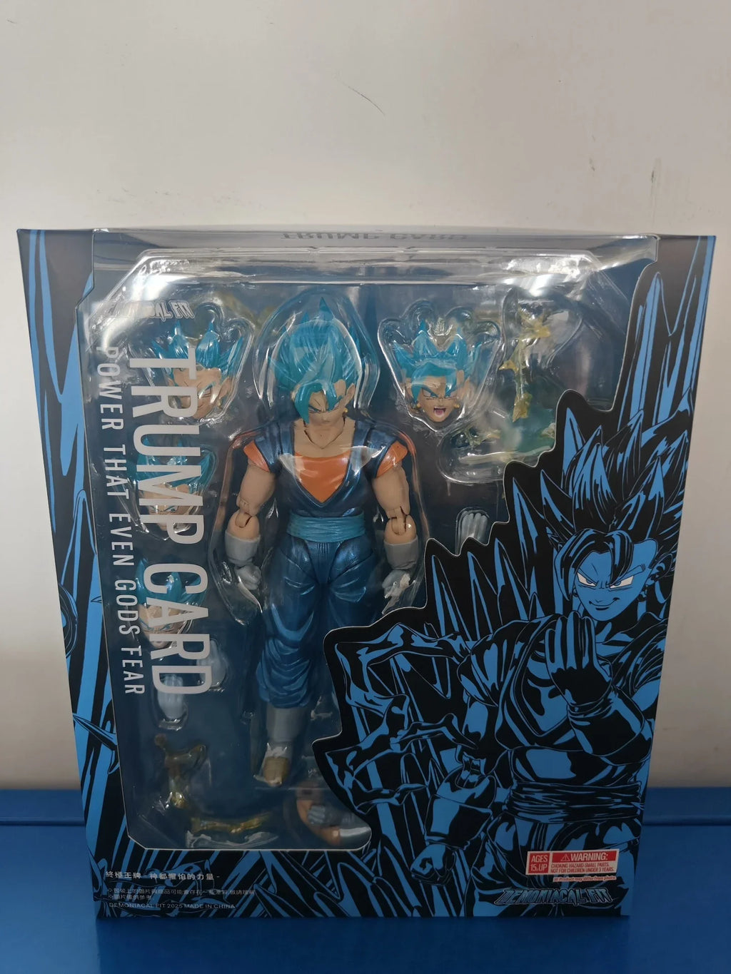 Demoniacal Fit Vegetto Dragon Ball Ultimate Trump Card Power That Even Gods Fear Vegetto Super Saiyan Vegito Action Figure toy