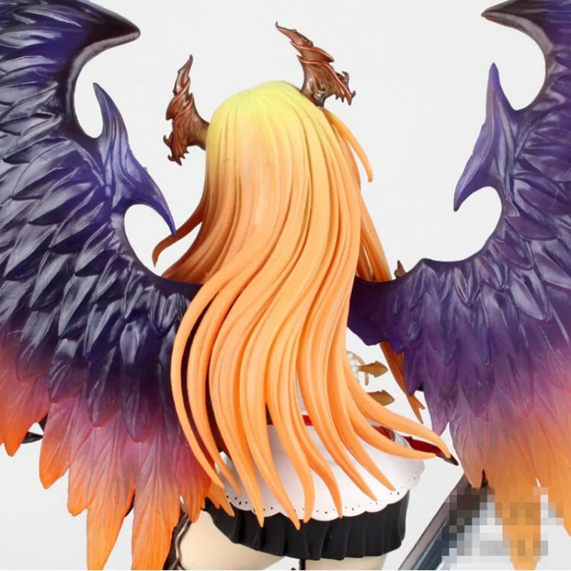 Trendy Bahamut's Dark Angel Olivia from Holy Strike Two Color Handmade Model Festival Birthday Gift Desktop Decoration Toy