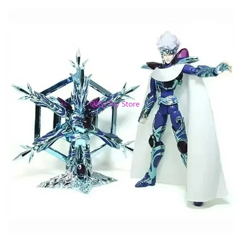 In Stock BANDAI Saint Cloth Myth Crystal Glacier Limited Glacier Master Crystal Warrior Anime Character Model Toy Present