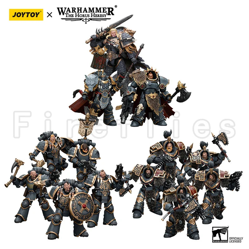 1/18 JOYTOY Actionfigur 40K The Horus Heresy Space Wolves Figuren und Mechas Logan Ghostwolf Anime Modell Spielzeug