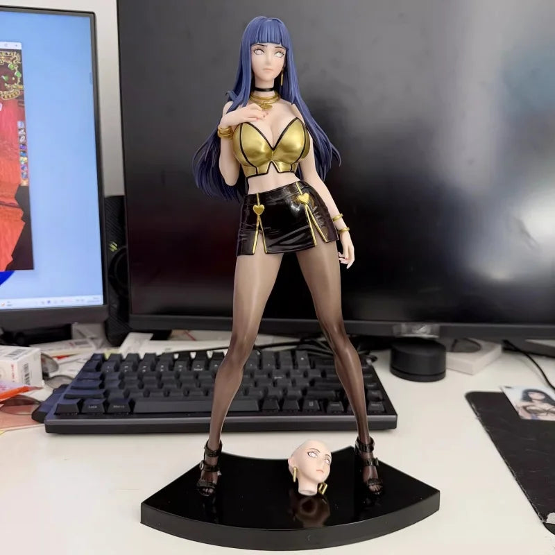 Auf Lager Hinata Hyuga Erwachsenen-Figur Anime-Charakter Sammlermodell Trendiges Spielzeug Schreibtisch-Ornament Dekoration Jungen-Geburtstagsgeschenk