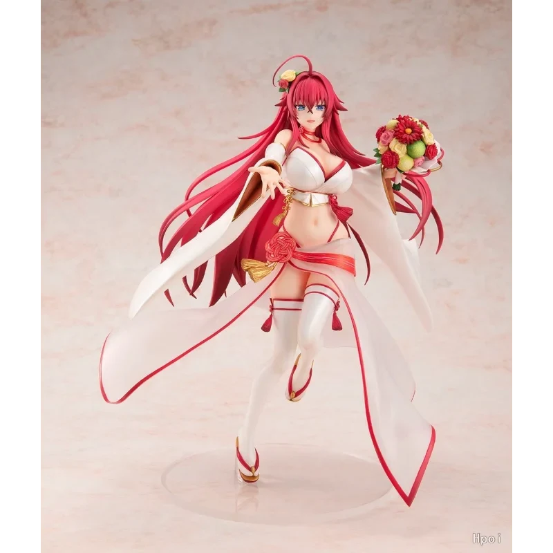 Rias Gremory Bikini Bride H25cm 1/7 100% Genuine Original Anime Figure Toys Collection Model