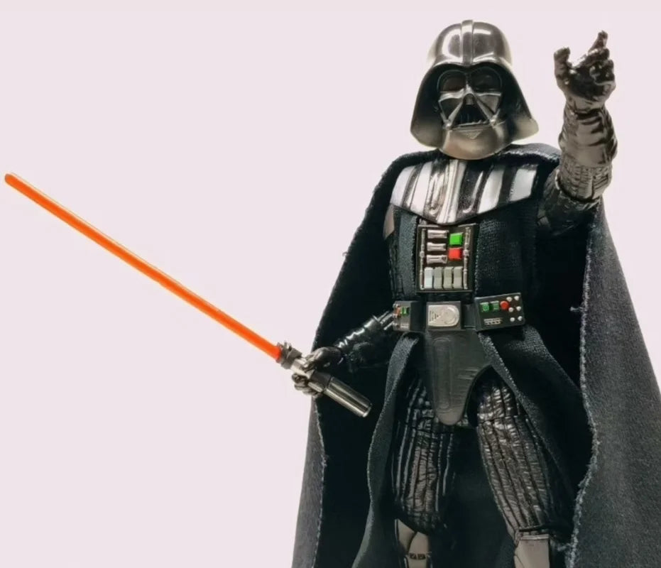 New In Stock 30cm Wars Anime Figure Darth Vader Emit Light And Sound Action Figure Desktop Decoration Christmas Surprise Gifts