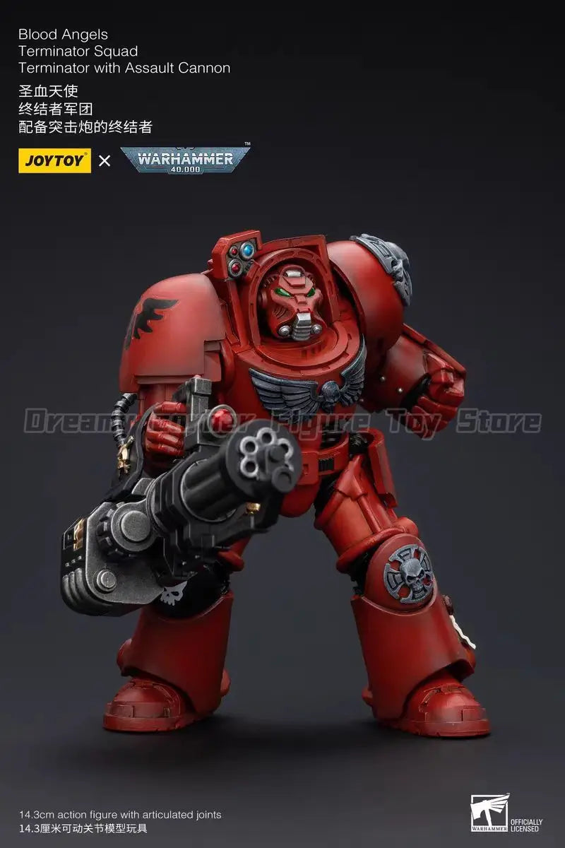 【In Stock】JOYTOY Warhammer 40K Blood Angels Terminator Squad 1/18 Action Figures Toys Model Collection Ornaments