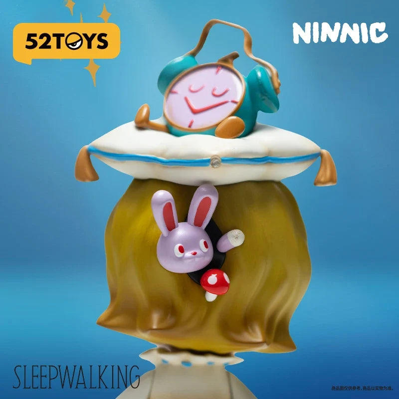 Global Limited Edition 388 Pcs 52TOYS 100％Original NINNIC Series Model Toy Collectible Gift Cute Doll Toy Ornament Birthday Gift
