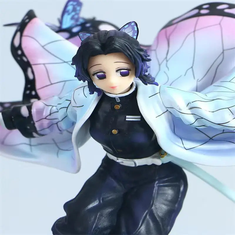 Hot Demon Slayer Anime Figure Kochou Shinobu Perimeter Pvc Model Statue Desktop Decoration Ornaments Christmas Gifts Toys