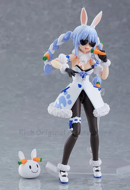 【In Stock】Original Max Factory Figma#529 Hololive Usada Pekora Anime Action Figure Toys Model