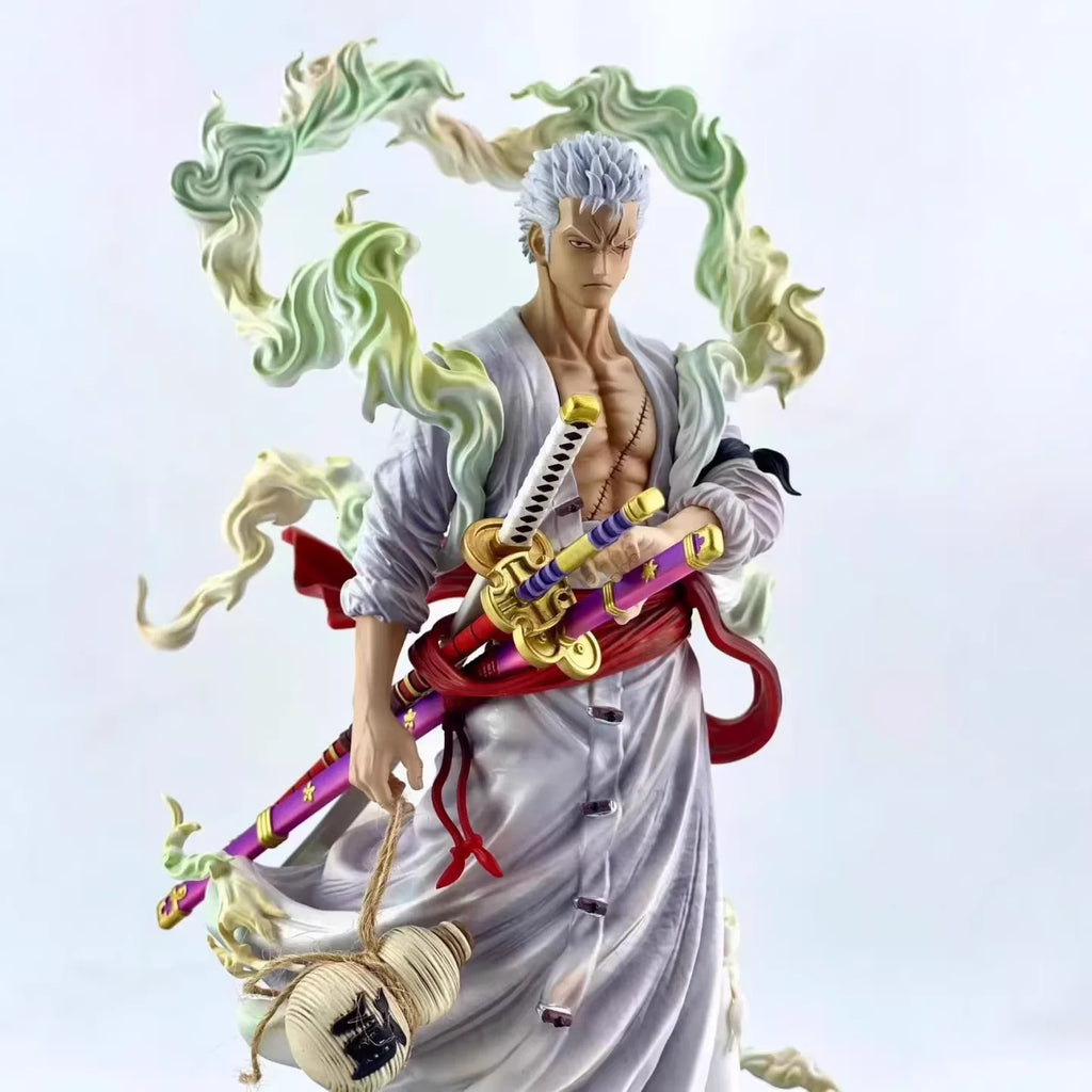 In Stock 28cm FIT Nika Zoro One Piece Anime Figure Collectible Model Statue Desktop Decoration Pvc Figurine gifts