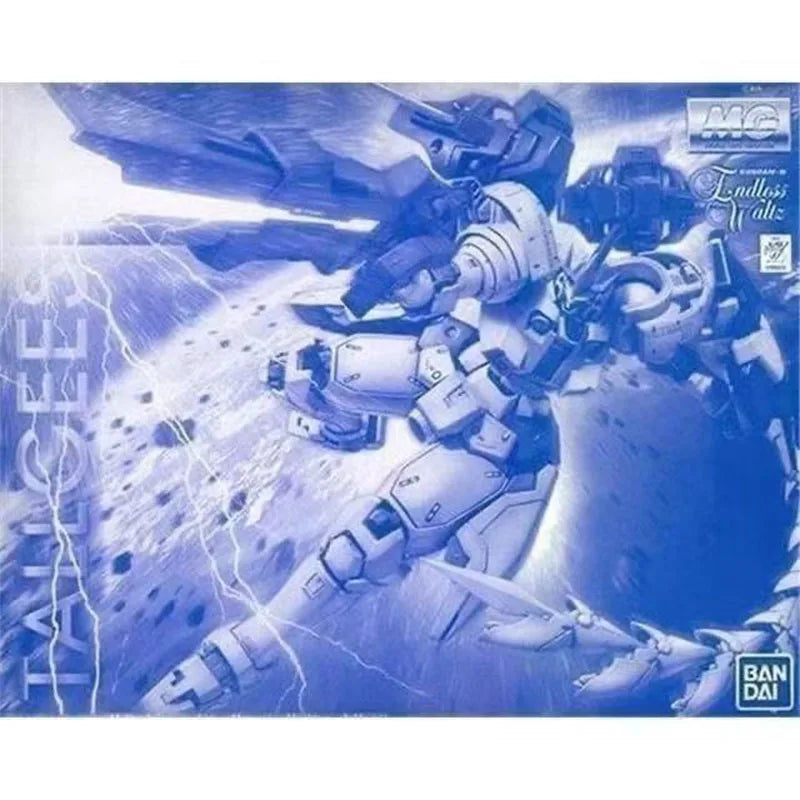 Bandai Genuine MG TallgeeseⅢ OZ-00MS2B 1/100 Anime Action Figure Assembly Model Toys Collectible Model Ornaments Gifts For kids