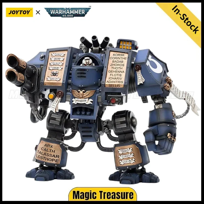 【In Stock】JOYTOY Warhammer 40K Ultramarines Venerable Dreadnought Model Toy 1/18 Action Figure